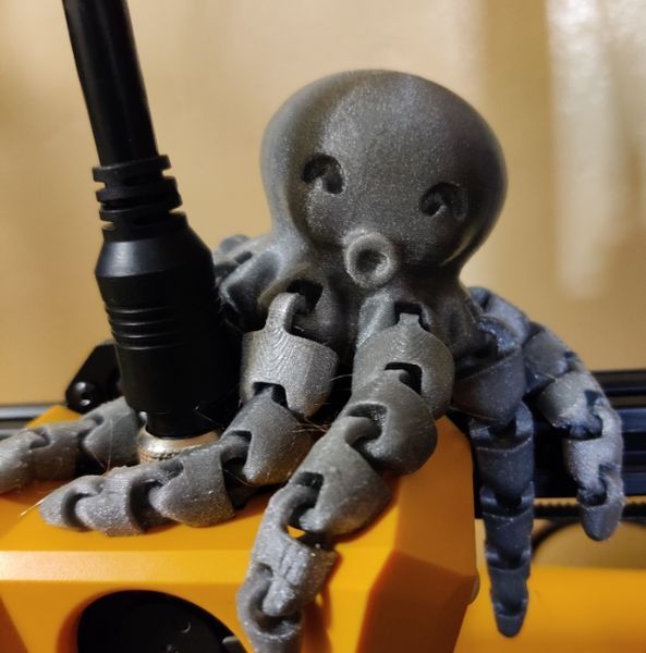 Восьминіг міні антистресова 3D іграшка 3Dtoy38 фото