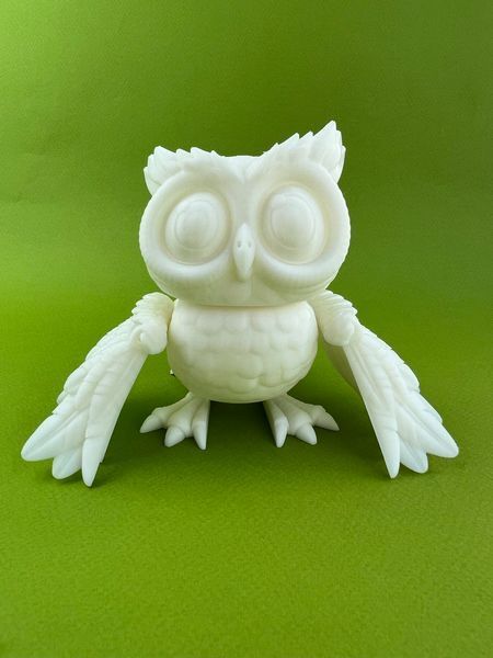 Игрушка Сова подвижная для раскрашивания 3Dpri24 фото