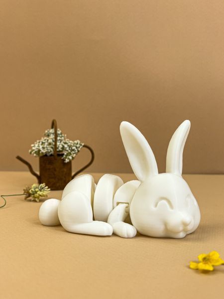 Игрушка Кролик подвижный для раскрашивания 3Dpri26 фото