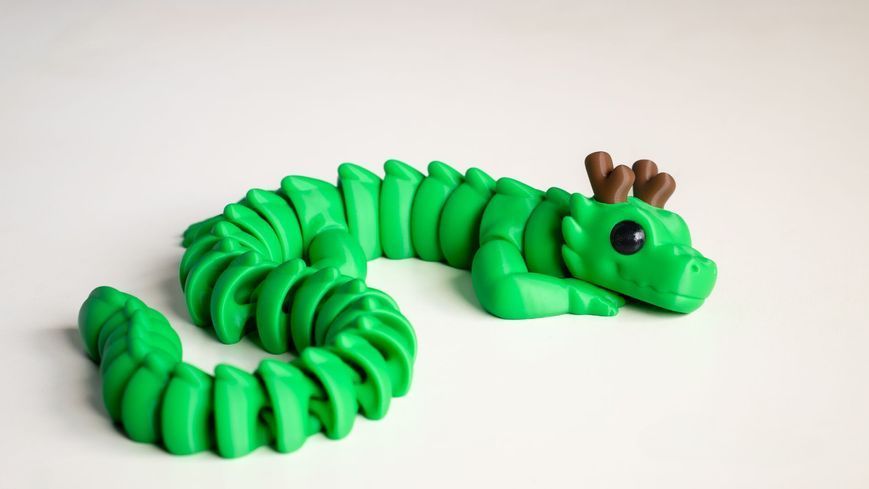 Іграшка 3D Дракон рухливий 40см 3Dtoy54 фото
