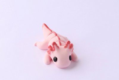 Мини Аколотль Брелок 3D 3Dkey13 фото
