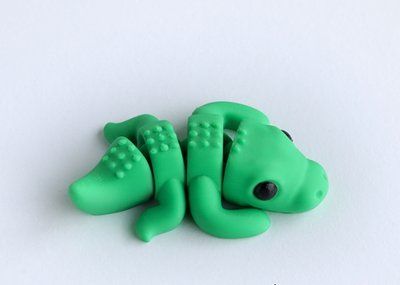 Крокодил Брелок 3D 3Dkey11 фото