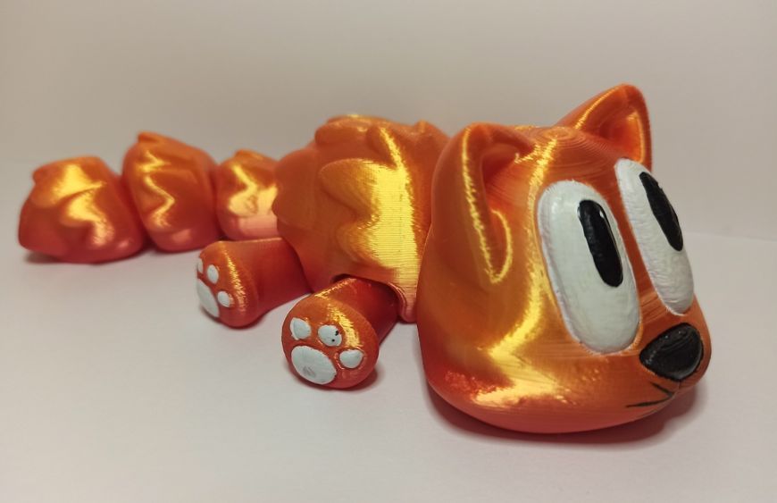 Кішка антистрес BLOB CAT 3Dtoy27 фото