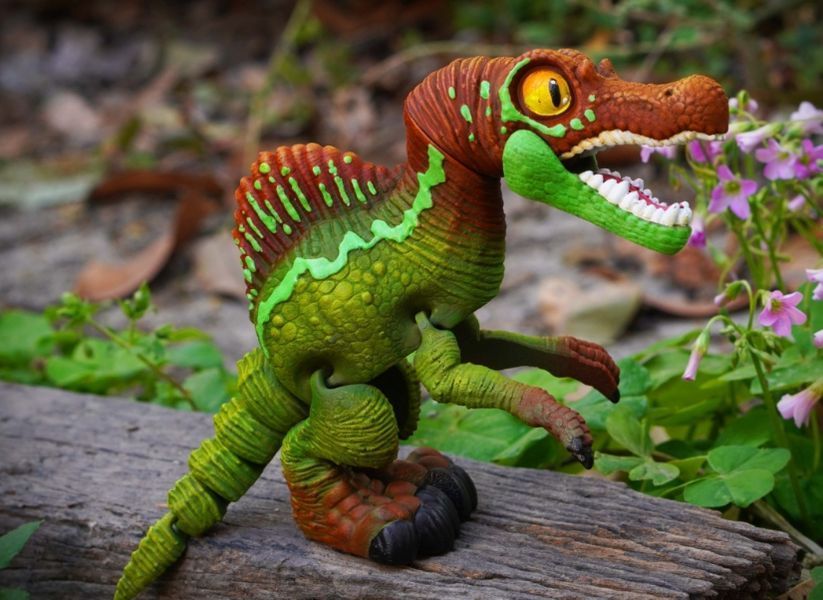 Спинозавр Динозавр игрушка 3D 3Dtoy12 фото