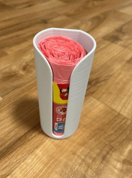 Диспенсер для сміттєвих мішків малого розміру 3dkit01 фото Диспенсер для сміттєвих мішків малого розміру 3dkit01 фото