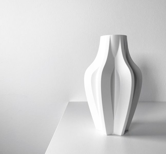 Декоративна ваза для домашнього декору - унікальна центральна частина 3Dvase11 фото