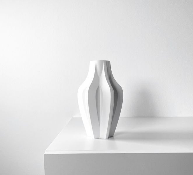 Декоративна ваза для домашнього декору - унікальна центральна частина 3Dvase11 фото