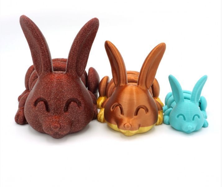 Заяц подвижный 3D игрушка 3Dtoy01S3 фото