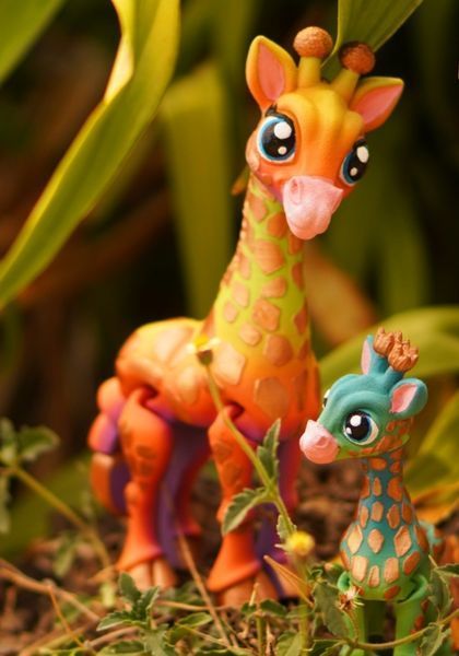 Жираф іграшка антістрес 3D 3Dtoy17 фото