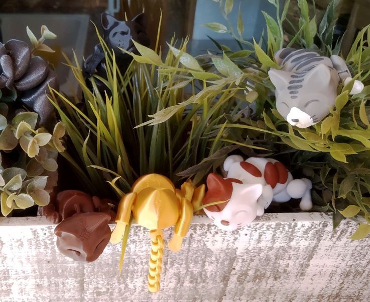 Ленивый кот 3D игрушка 3Dtoy39 фото