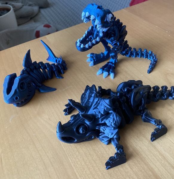 Скелет Трицератопс 3D игрушка 3Dtoy33 фото