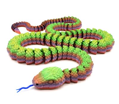 Змея гремучая Игрушка 3D 3Dtoy10 фото