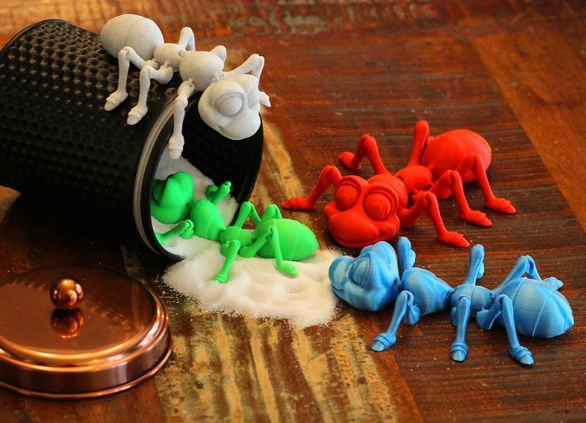 Муравей подвижная 3D игрушка 3Dtoy30 фото