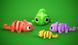 Хамелеон подвижная 3D игрушка 3Dtoy19 фото 3