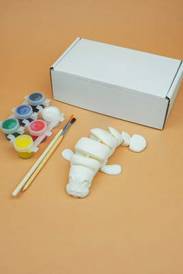 Игрушка Ламантин подвижная для раскрашивания 3Dpri07 фото