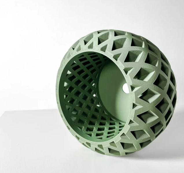 Горщик для орхідеї з дренажною системою для внутрішнього використання, унікальна ваза з використанням 3D-друку 3DORHID10 фото