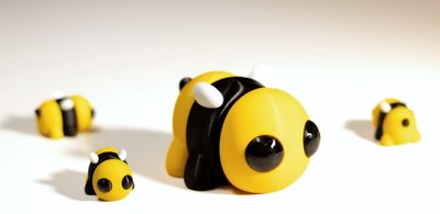 Бджілка Брелок 3D 3Dkey41 фото