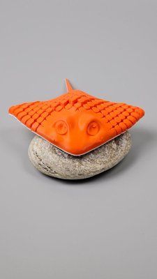 Риба Скат рухлива 3D Іграшка 17см 3Dtoy56 фото