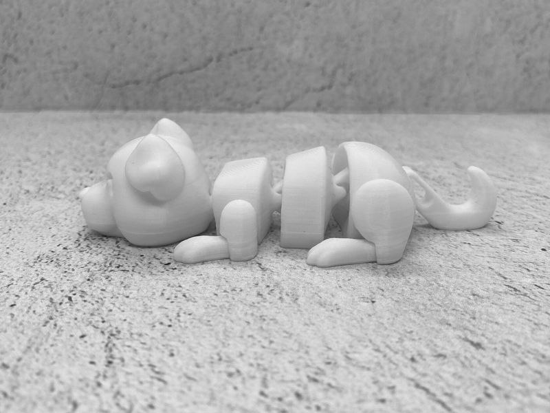 Игрушка Далматинец собака подвижная для раскрашивания 3Dpri11 фото