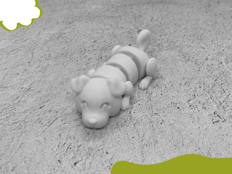 Игрушка Далматинец собака подвижная для раскрашивания 3Dpri11 фото
