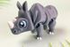 Носорог подвижная 3D игрушка 3Dtoy18 фото 1
